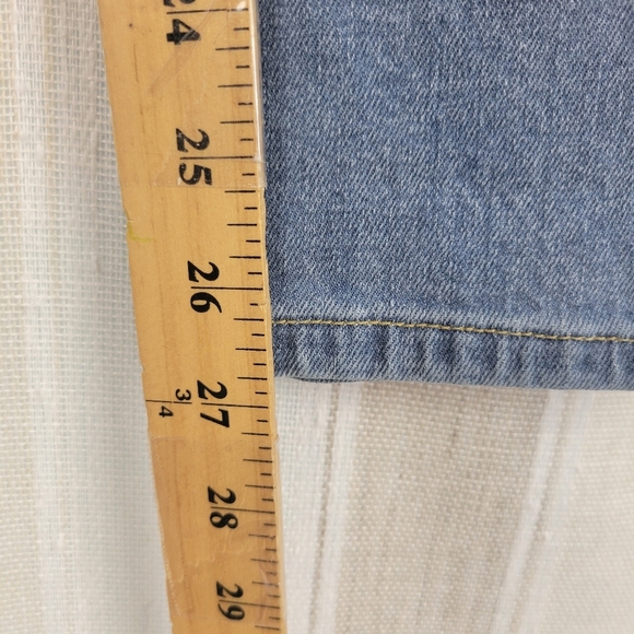 Everlane The Curvy Cheeky Jeans Organic Cotton Blue Size 27 Regular - Picture 8 of 12